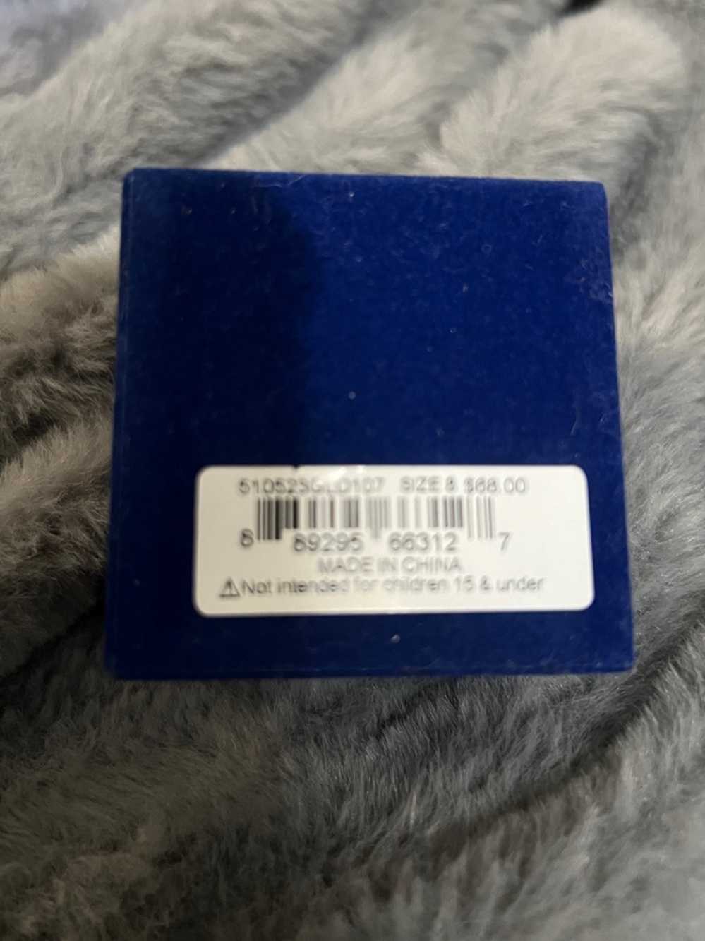 Kurt Geiger Gold Band Ring with Pearls and Clear Crystals retail $68 NWT - Picture 4 of 4